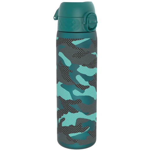 Leak Proof Slim Water Bottle, Recyclon, Camouflage, 500ml (18oz)