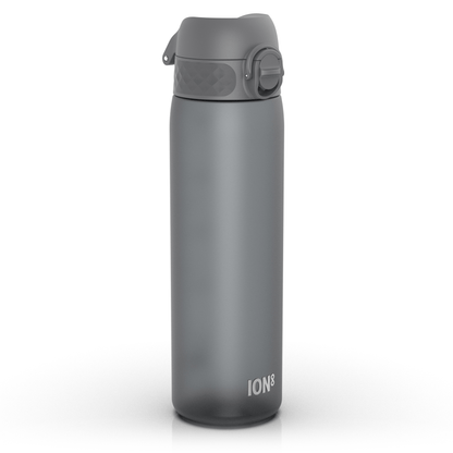 Leak Proof Slim Water Bottle, Recyclon, Grey, 500ml (18oz)