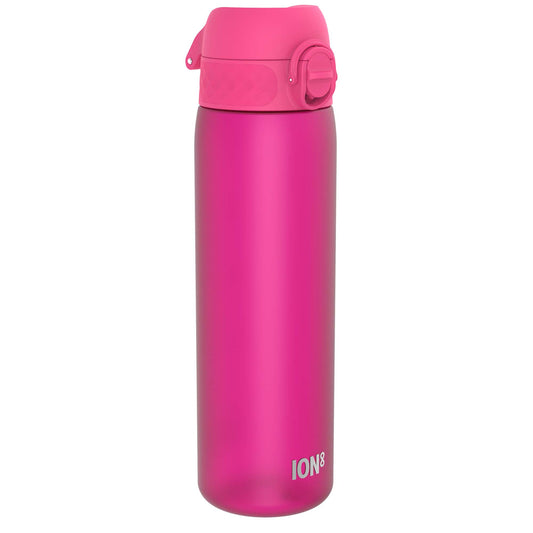 Leak Proof Slim Water Bottle, Recyclon, Pink, 500ml (18oz)