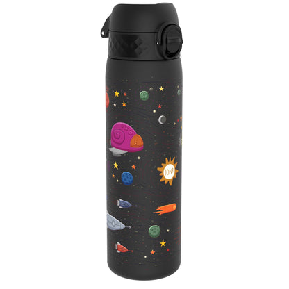 Leak Proof Slim Water Bottle, Recyclon, Spaceships, 500ml (18oz)