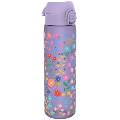 Leak Proof Slim Water Bottle, Recyclon, Ditsy Floral, 500ml (18oz)