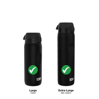 Leak Proof Water Bottle Replacement Lid, Dark Green, Large