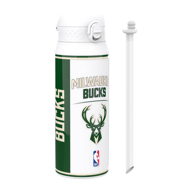 NBA x ION8, Insulated Steel Bottle, Milwaukee Bucks, 750ml (24oz)