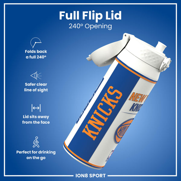 NBA x ION8, Insulated Steel Bottle, NY Knicks, 750ml (24oz)
