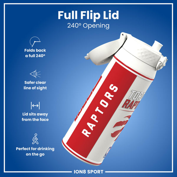 NBA x ION8, Insulated Steel Bottle, Toronto Raptors, 750ml (24oz)