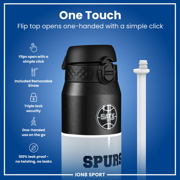NBA x ION8, Insulated Steel Bottle, SA Spurs, 750ml (24oz)