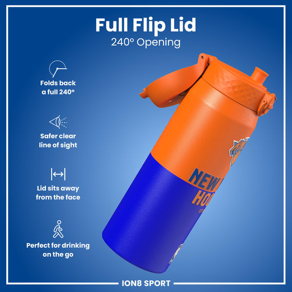 NBA x ION8, Insulated Steel Bottle, NY Knicks, 750ml (24oz)