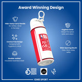 NBA x ION8, Insulated Steel Bottle, Atlanta Hawks, 750ml (24oz)