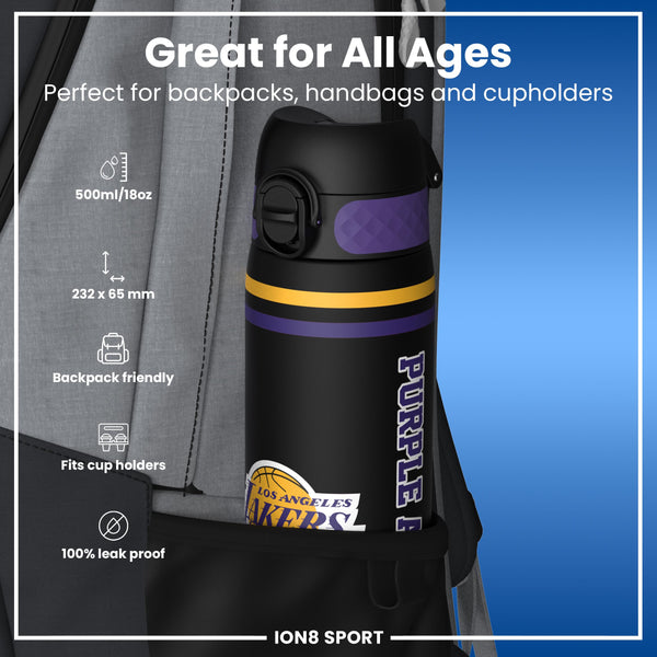 NBA x ION8, Recyclon, LA Lakers, 500ml (18oz)