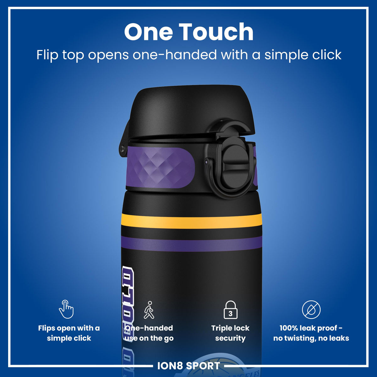 NBA x ION8, Recyclon, LA Lakers, 500ml (18oz)