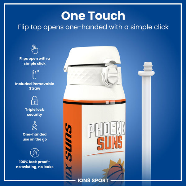 NBA x ION8, Insulated Steel Bottle, Phoenix Suns, 750ml (24oz)