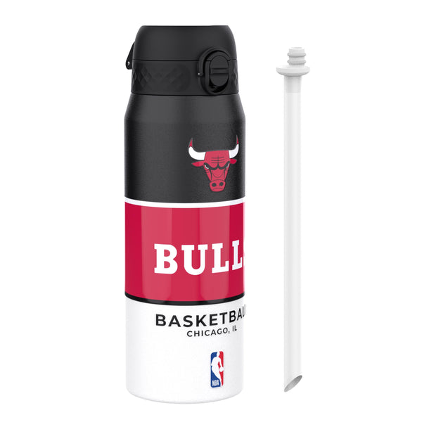 NBA x ION8, Insulated Steel Bottle, Chicago Bulls, 750ml (24oz)