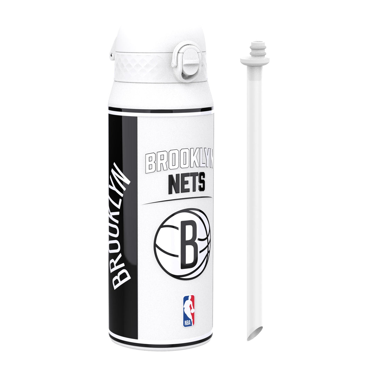 NBA x ION8, Insulated Steel Bottle, Brooklyn Nets, 750ml (24oz)
