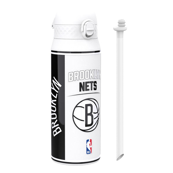 NBA x ION8, Insulated Steel Bottle, Brooklyn Nets, 750ml (24oz)