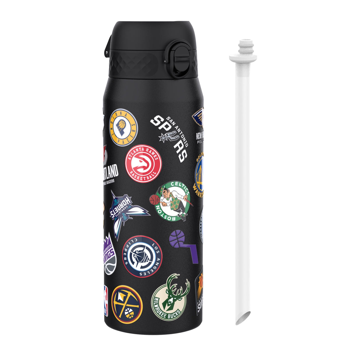 NBA x ION8, Insulated Steel Bottle, Multi Teams, 750ml (24oz)