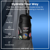 NBA x ION8, Insulated Steel Bottle, Multi Teams, 750ml (24oz)