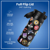 NBA x ION8, Insulated Steel Bottle, Multi Teams, 750ml (24oz)