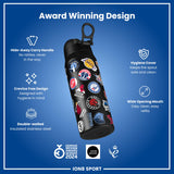 NBA x ION8, Insulated Steel Bottle, Multi Teams, 750ml (24oz)