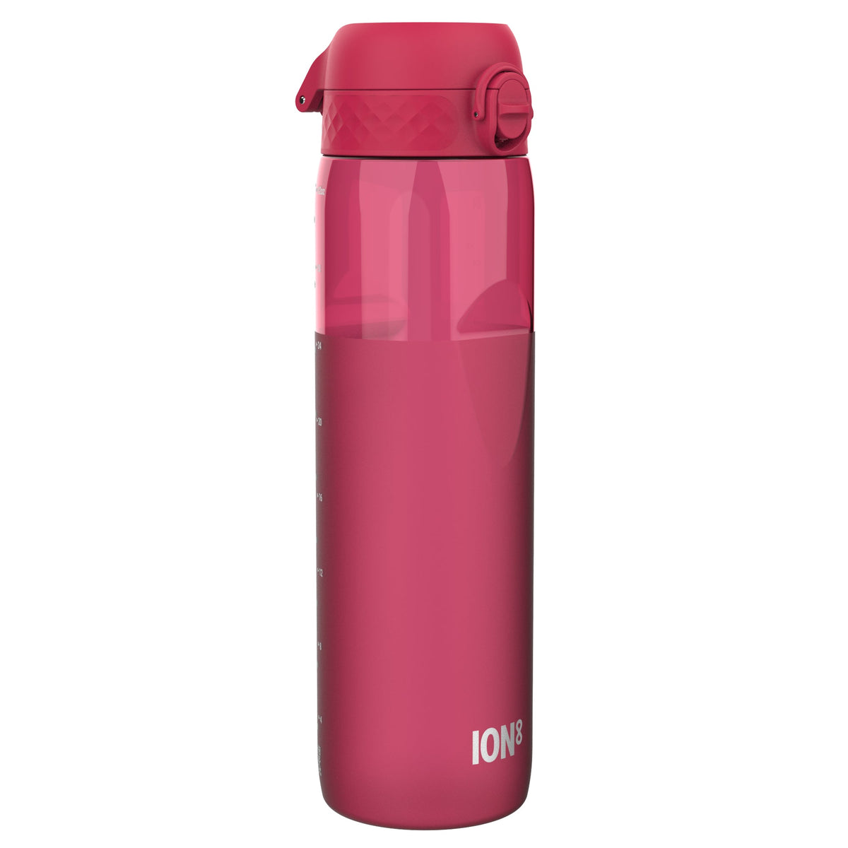 Leak Proof 1 litre Water Bottle, Recyclon, Half-Cut, Magenta, 1L