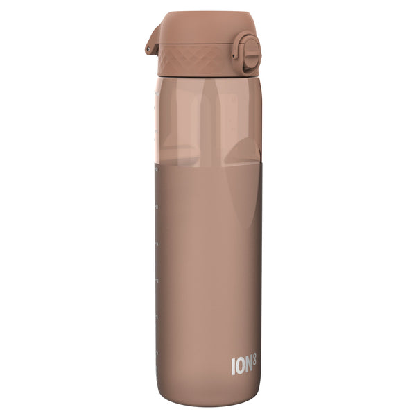 Leak Proof 1 litre Water Bottle, Recyclon, Half-Cut, Mocha, 1L