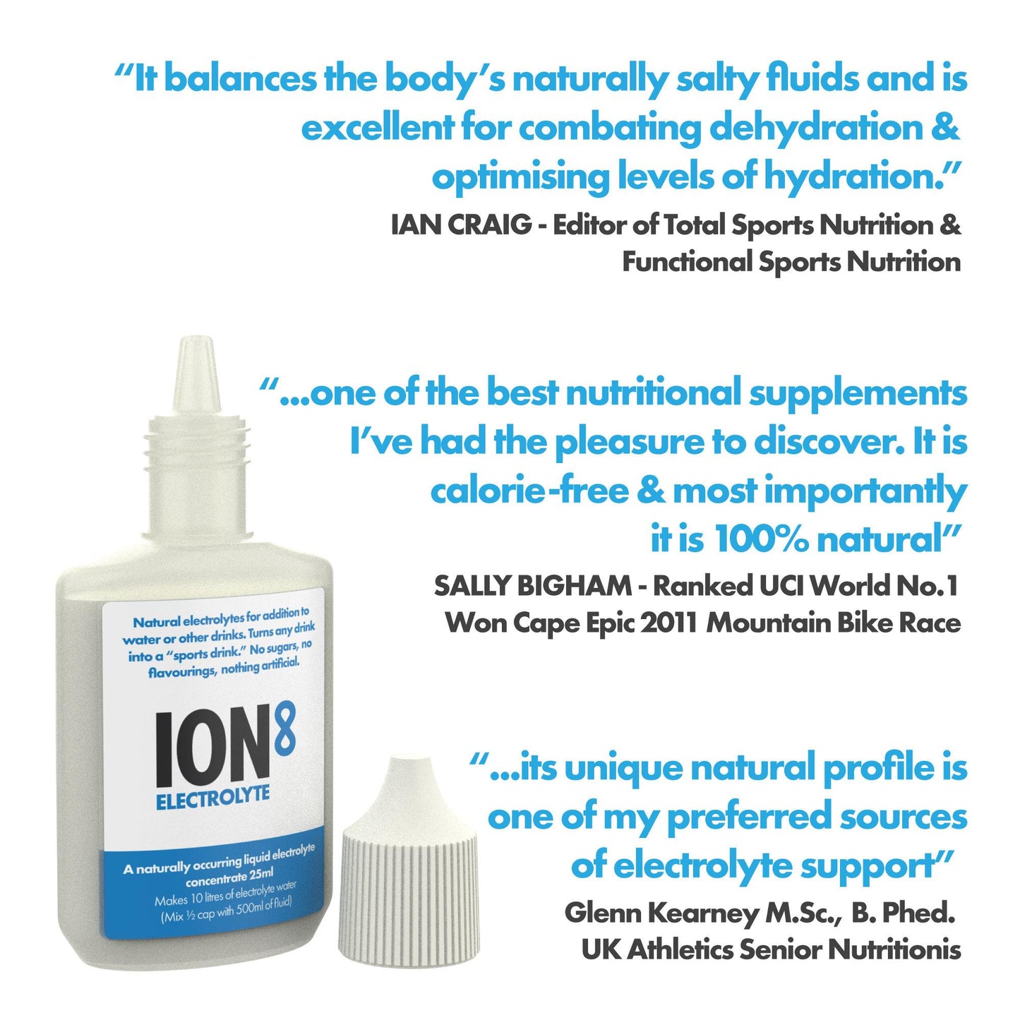 ION8 Zero Calories, Hydration Booster, Sugar-Free Electrolyte