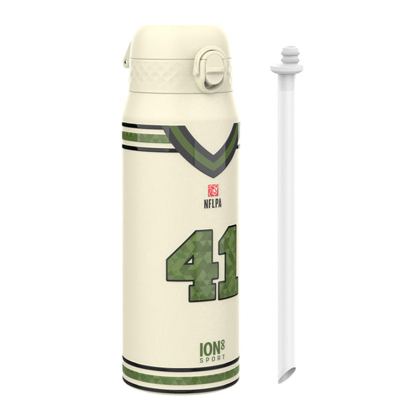 NFL x Ion8 Sports, Insulated Bottle, Icon Series, Alvin Kamara, 750ml (24oz)