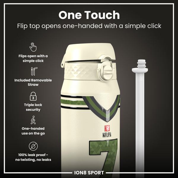 NFL x Ion8 Sports, Insulated Bottle, Icon Series, CJ Stroud, 750ml (24oz)