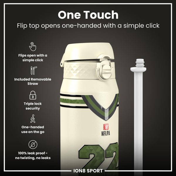 NFL x Ion8 Sports, Insulated Bottle, Icon Series, Derrick Henry, 750ml (24oz)
