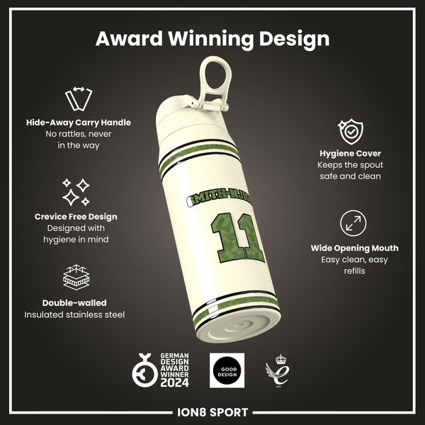 NFL x Ion8 Sports, Insulated Bottle, Icon Series, Jaxon Smith-Njigba, 750ml (24oz)
