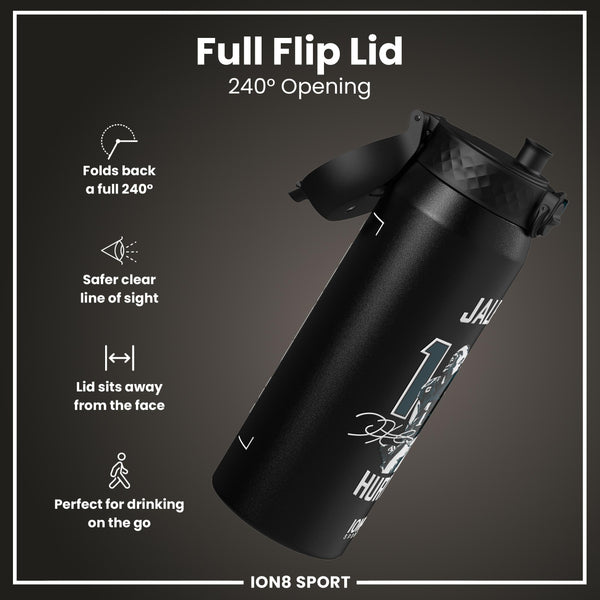 NFL x Ion8 Sports, Insulated Bottle, Locked In Series, Jalen Hurts, 750ml (24oz)