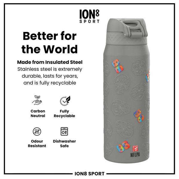 NFL x Ion8 Sports, Insulated Bottle, Signature Series, CeeDee Lamb, 750ml (24oz)