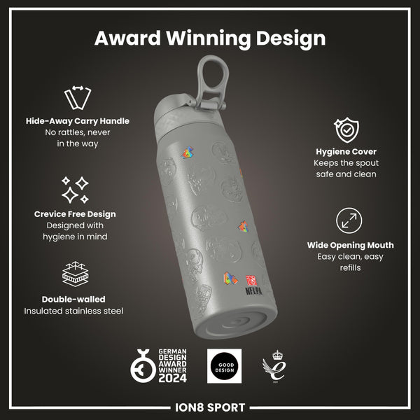 NFL x Ion8 Sports, Insulated Bottle, Signature Series, DK Metcalf, 750ml (24oz)