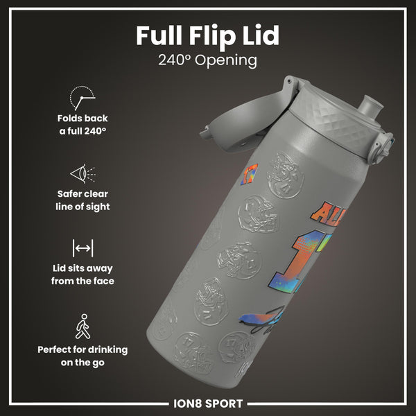 NFL x Ion8 Sports, Insulated Bottle, Signature Series, Josh Allen, 750ml (24oz)