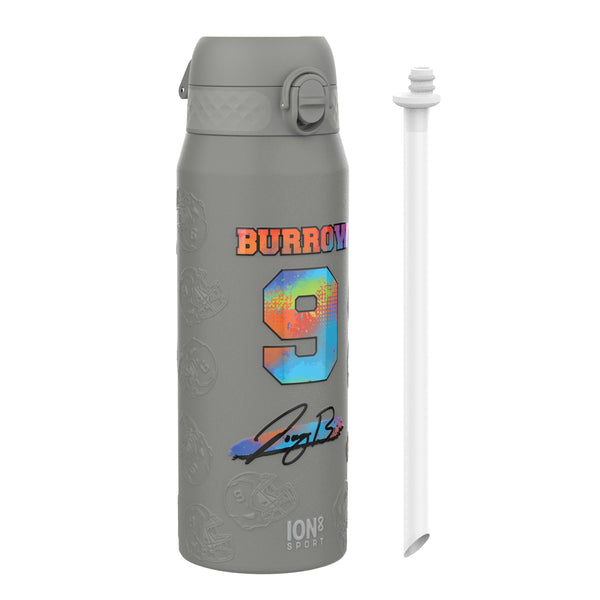 NFL x Ion8 Sports, Insulated Bottle, Signature Series, Joe Burrow, 750ml (24oz)