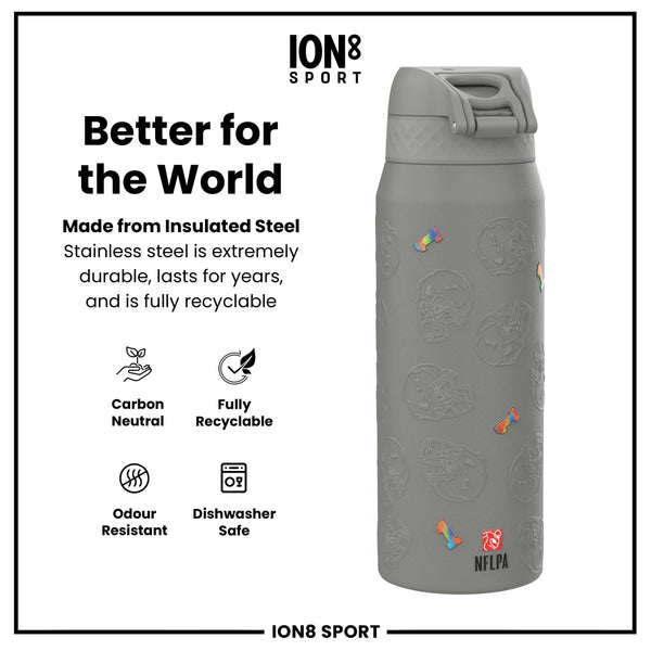 NFL x Ion8 Sports, Insulated Bottle, Signature Series, Ja'Marr Chase, 750ml (24oz)