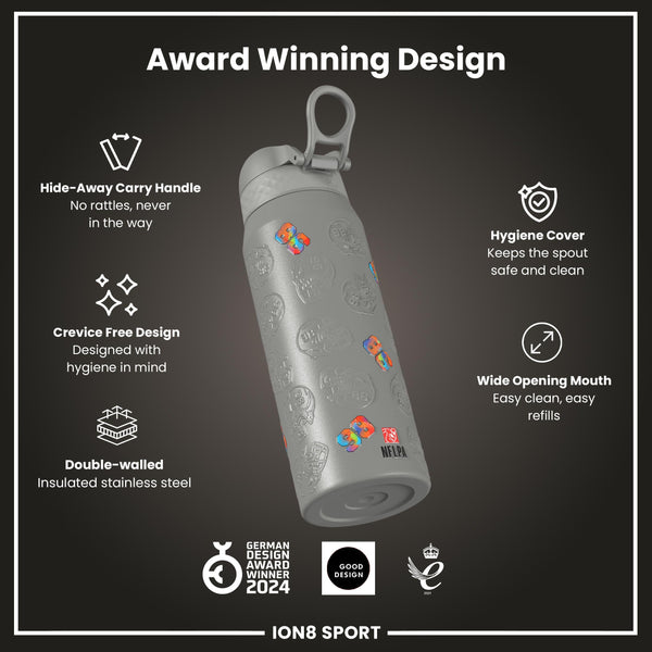 NFL x Ion8 Sports, Insulated Bottle, Signature Series, Maxx Crosby, 750ml (24oz)