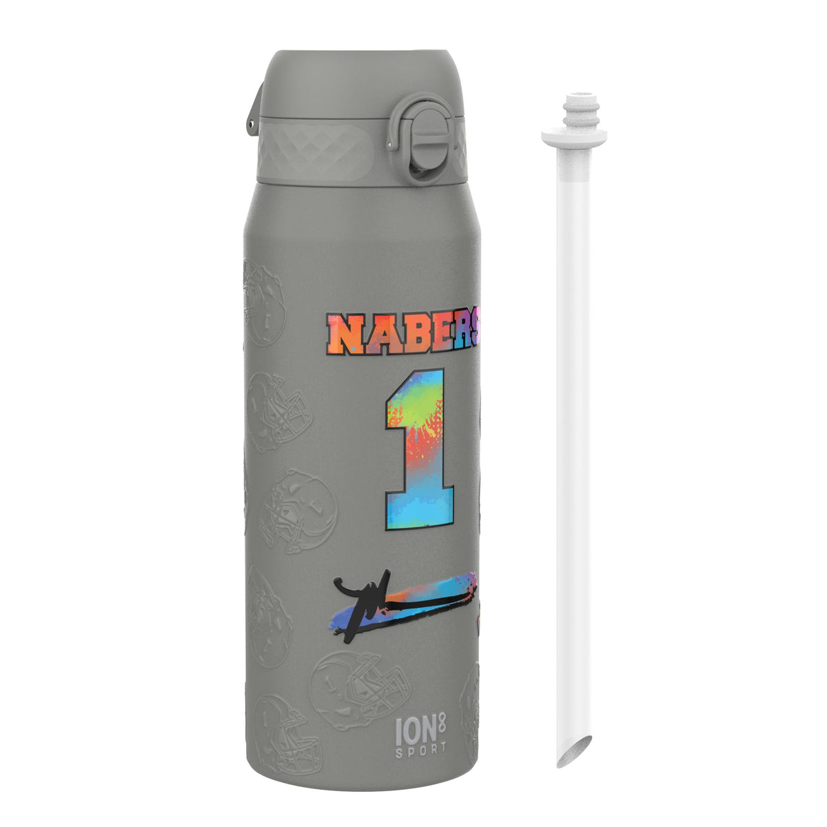 NFL x Ion8 Sports, Insulated Bottle, Signature Series, Malik Nabers, 750ml (24oz)