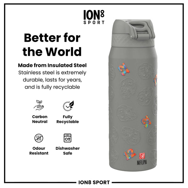 NFL x Ion8 Sports, Insulated Bottle, Signature Series, Puka Nacua, 750ml (24oz)