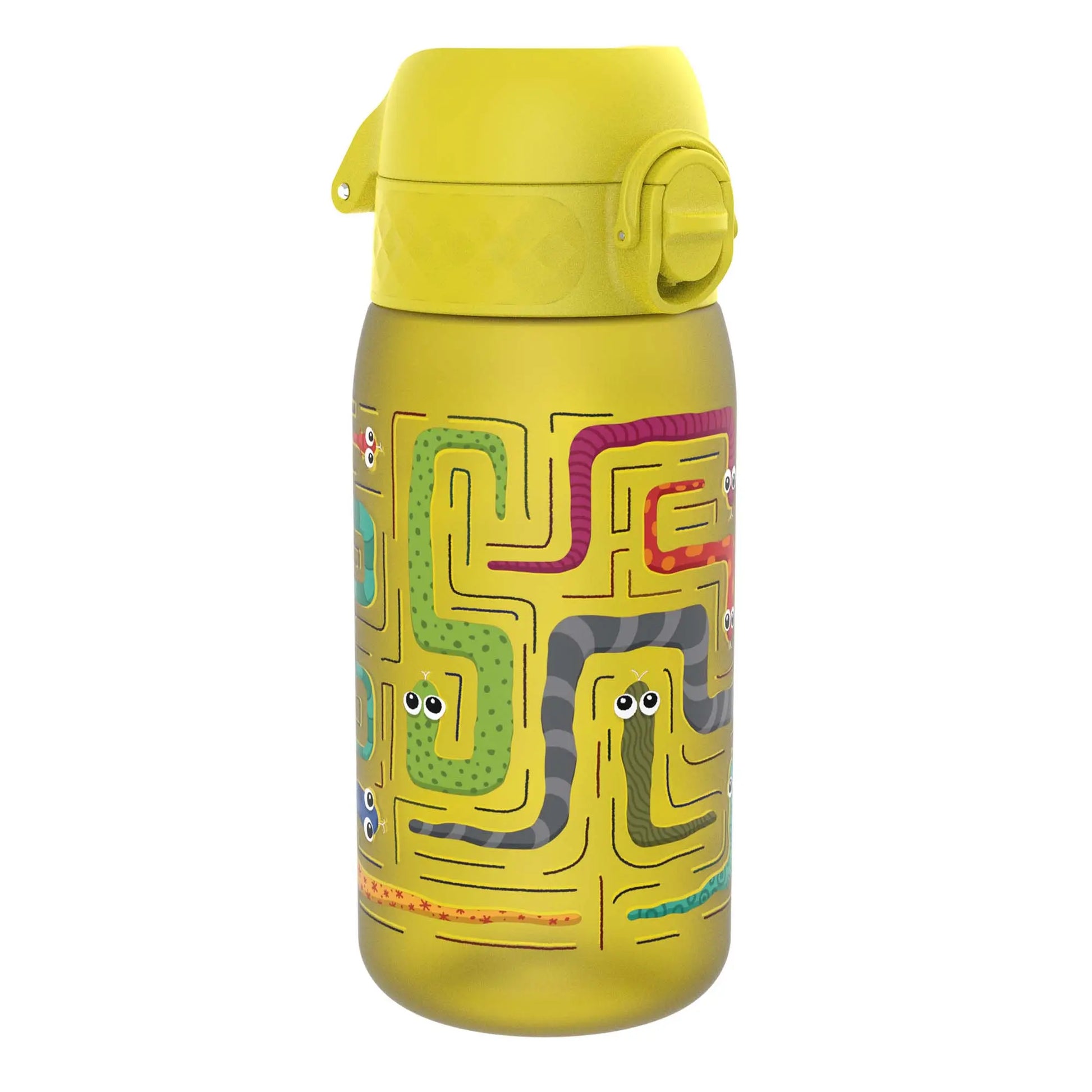 Leak Proof Kids Water Bottle, Recyclon™, Snakes, 350ml (12oz) Ion8