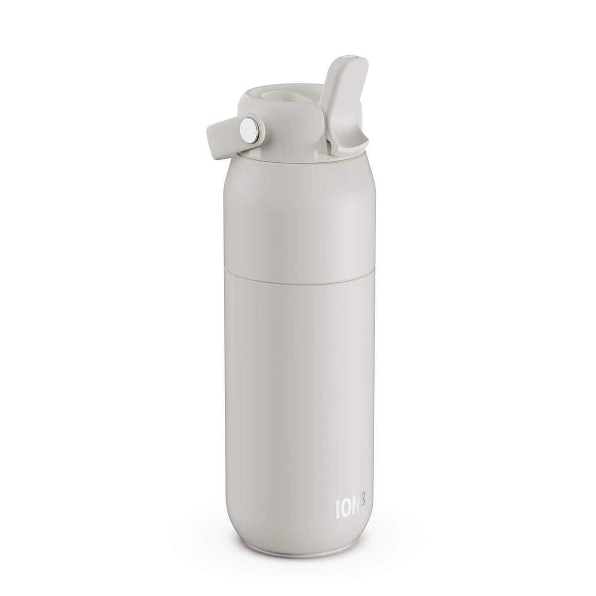 ION8 URBAN Primo Water Bottle, Thermal Insulated Steel, Medium 540ml in White