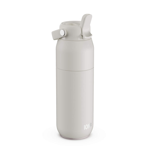 ION8 URBAN Primo Water Bottle, Thermal Insulated Steel, Medium 540ml in White
