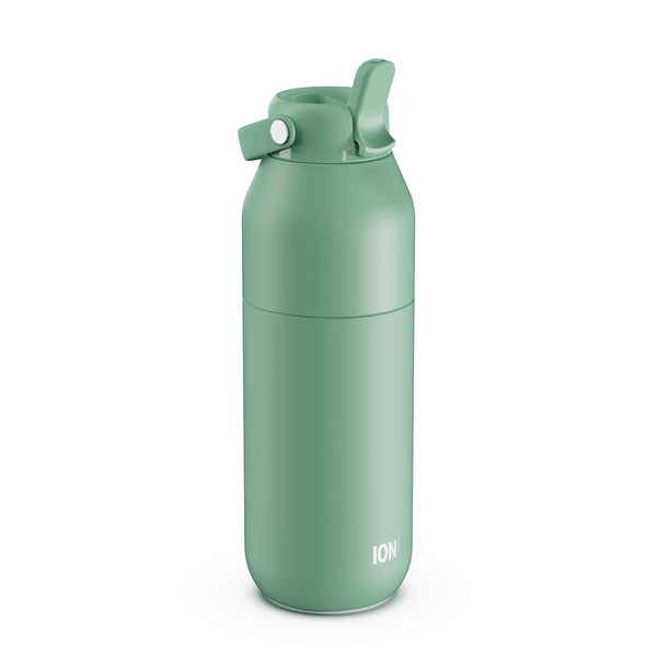 ION8 URBAN Primo Water Bottle, Thermal Insulated Steel, Plus 910ml in Sage Green