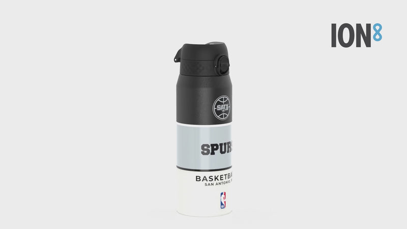 NBA x ION8, Insulated Steel Bottle, SA Spurs, 750ml (24oz)