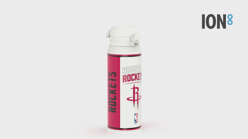 NBA x ION8, Insulated Steel Bottle, Houston Rockets, 750ml (24oz)