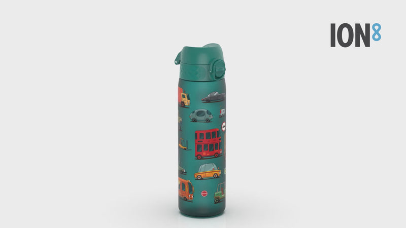 Leak Proof Slim Water Bottle, Recyclon, Automobile, 500ml (18oz)