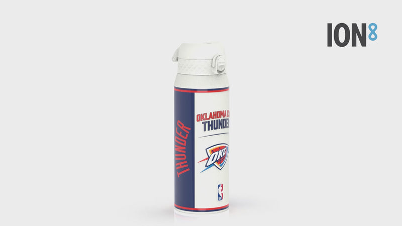NBA x ION8, Insulated Steel Bottle, OK City Thunder, 750ml (24oz)