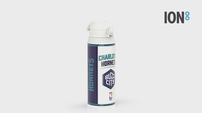 NBA x ION8, Insulated Steel Bottle, Charlotte Hornets, 750ml (24oz)
