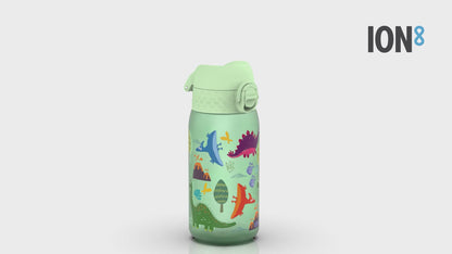 Leak Proof Kids Water Bottle, Recyclon, Dinosaur, 350ml (12oz)