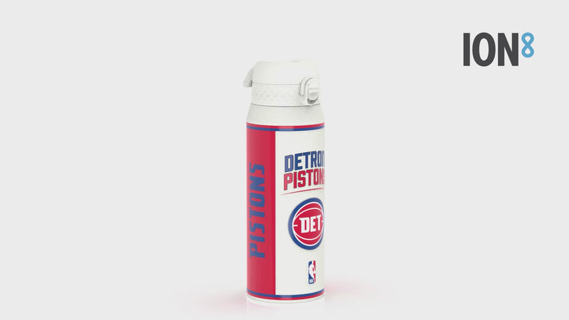NBA x ION8, Insulated Steel Bottle, Detroit Pistons, 750ml (24oz)